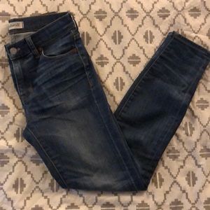 Madewell high rise skinny jeans